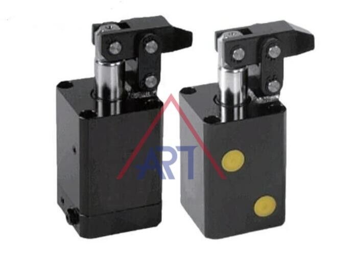 Double Acting Rotary Clamp Cylinder Bore 32mm 40mm 50mm Piping And Oil Circuit Board